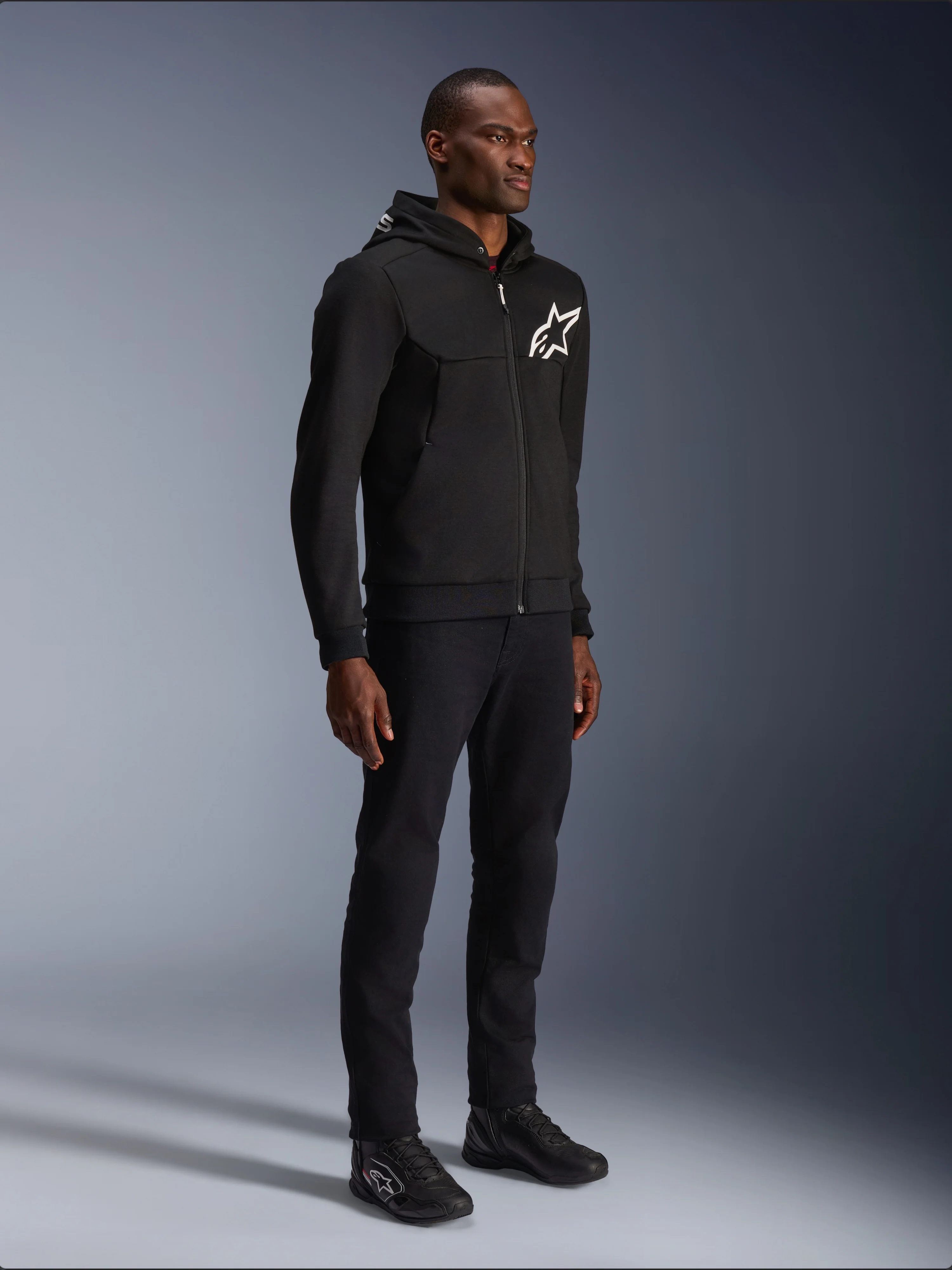 Felpa Con Cappuccio Chrome V2 Sport - Image 3
