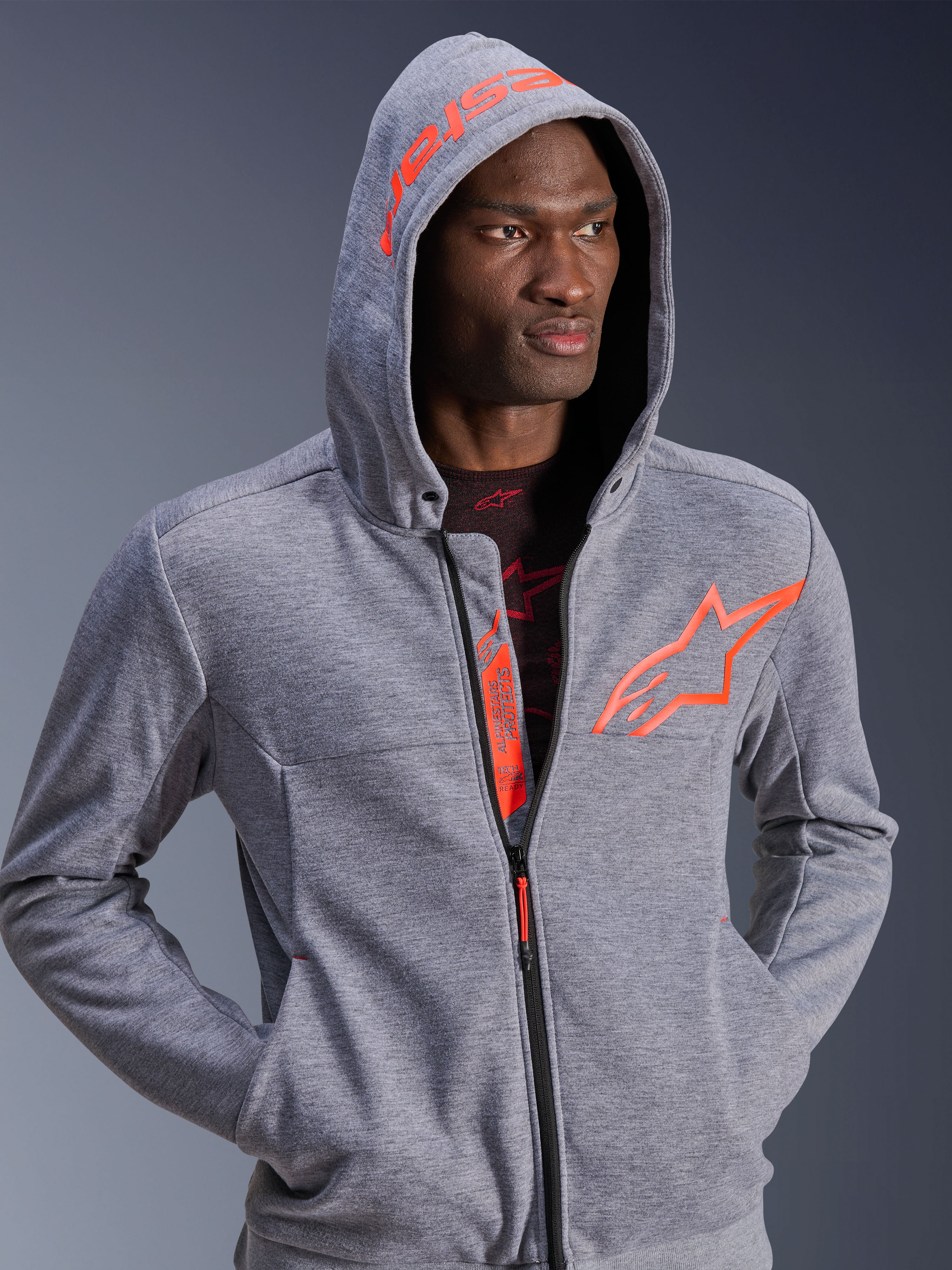 Felpa Con Cappuccio Chrome V2 Sport - Image 6