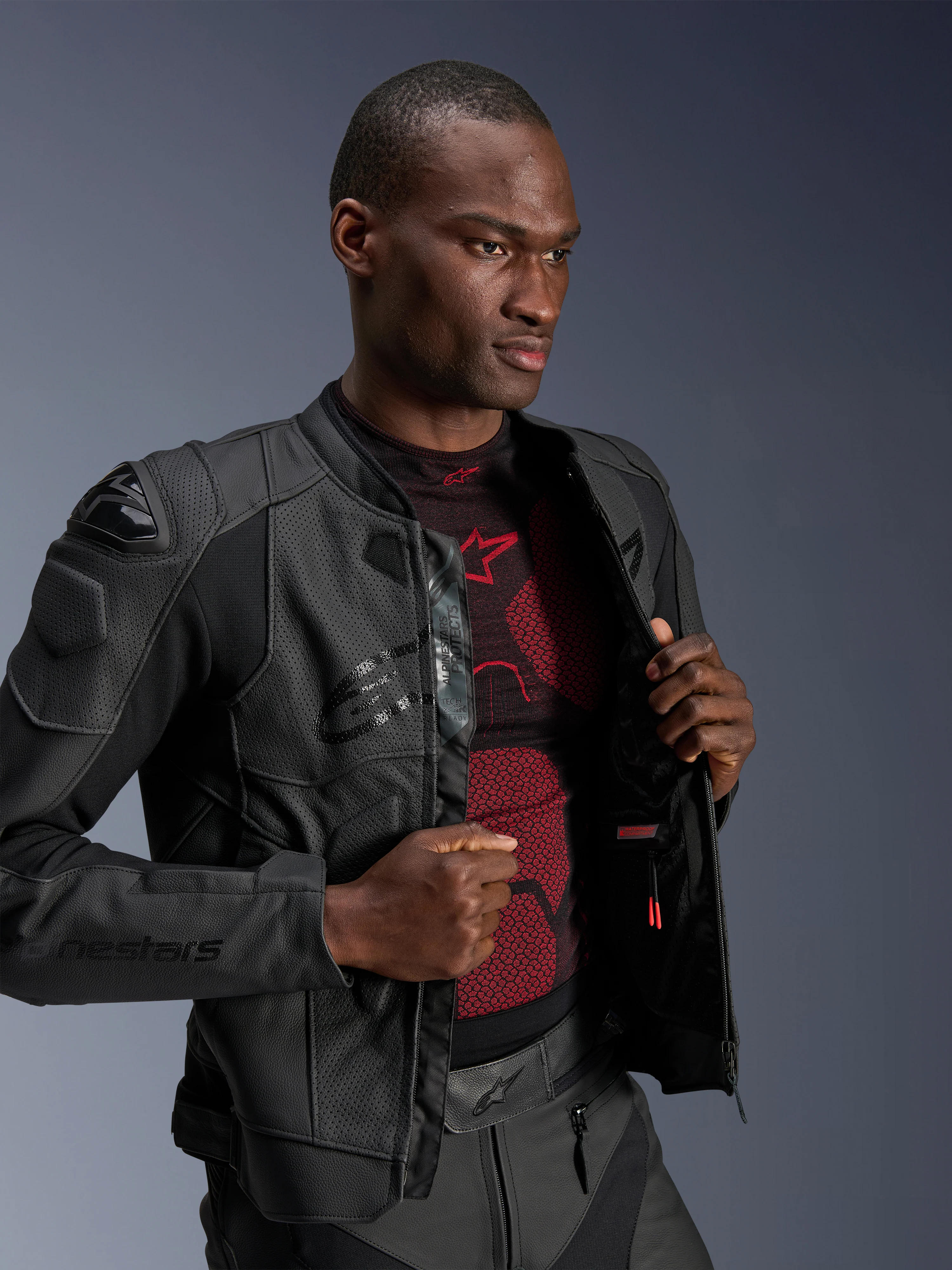 Giacca In Pelle Dusk Airflow - Image 7