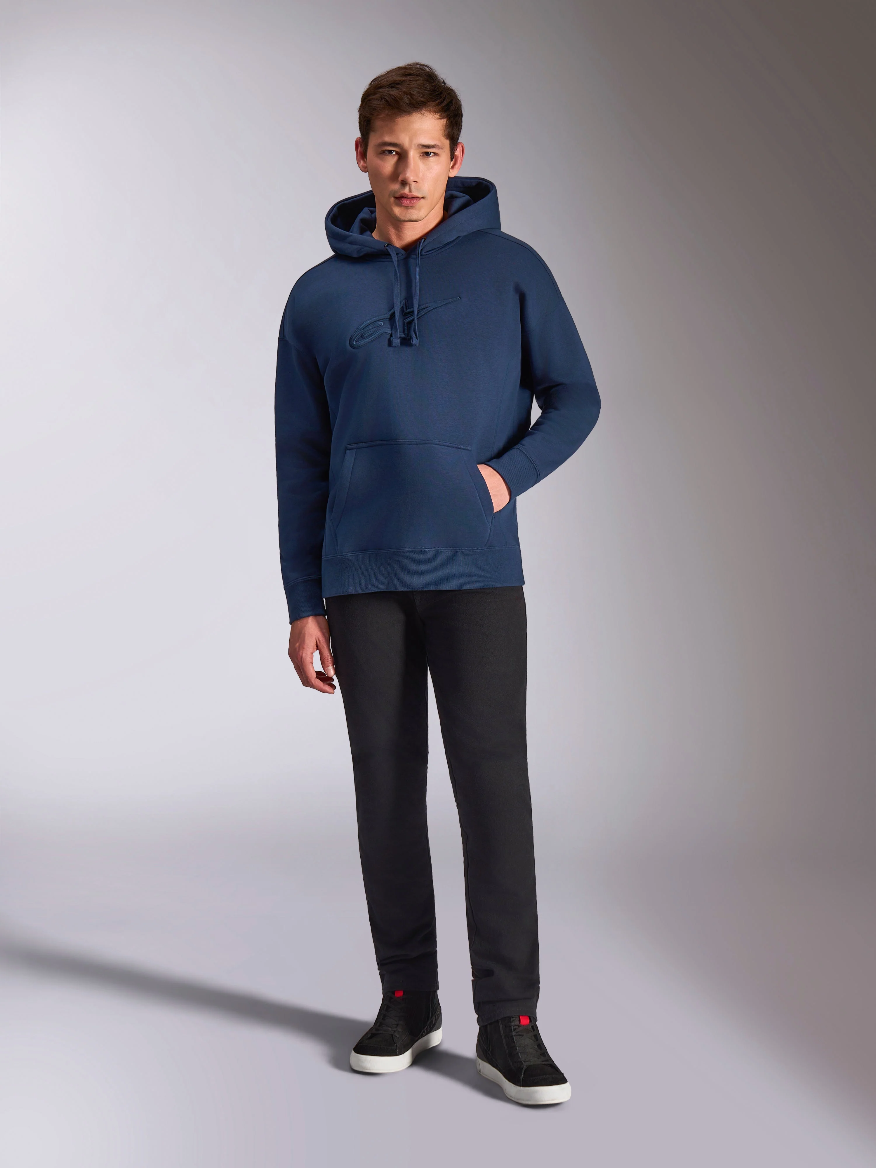 Felpa Con Cappuccio Emergent Oversized - Image 3