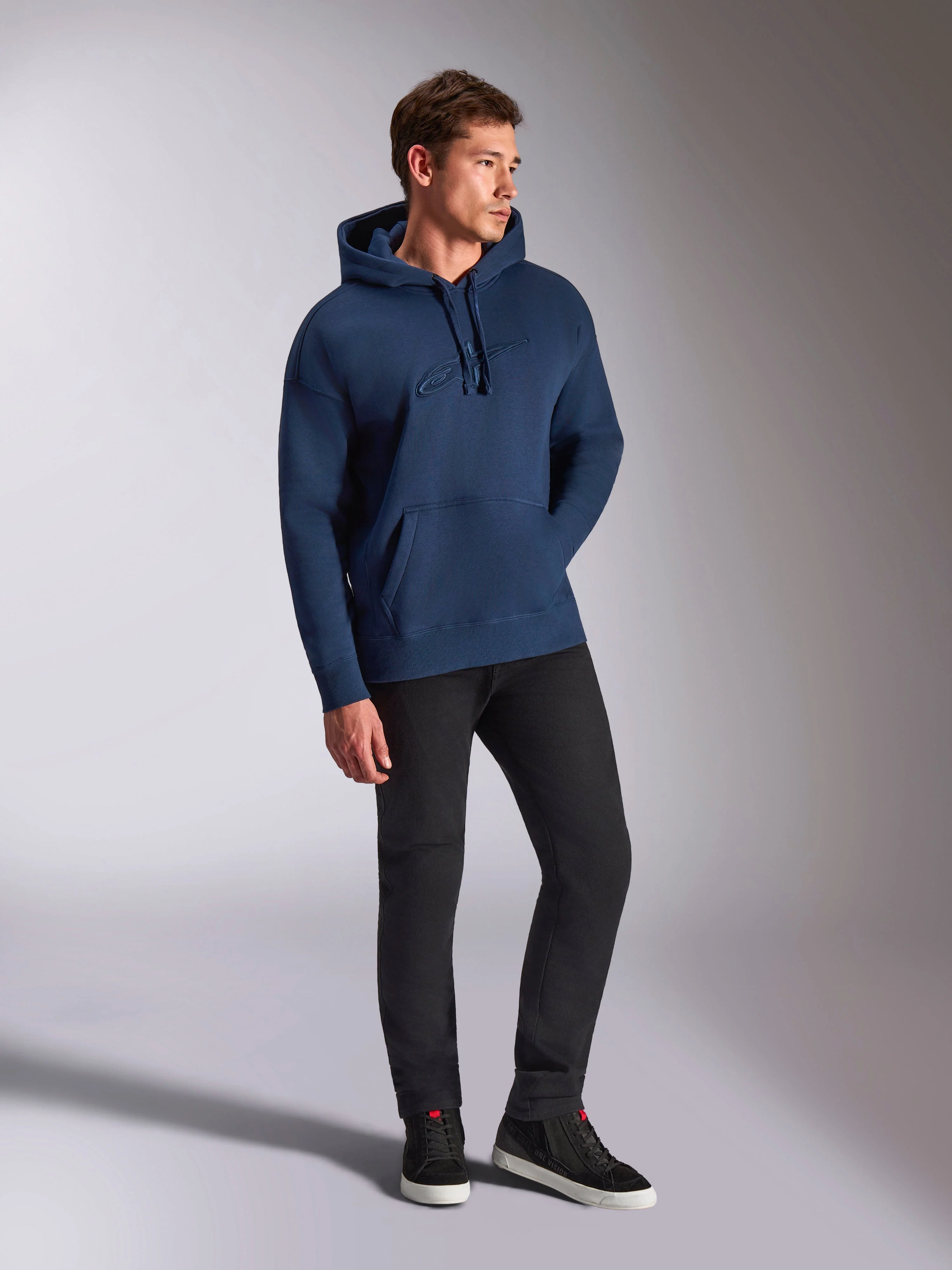 Felpa Con Cappuccio Emergent Oversized - Image 4