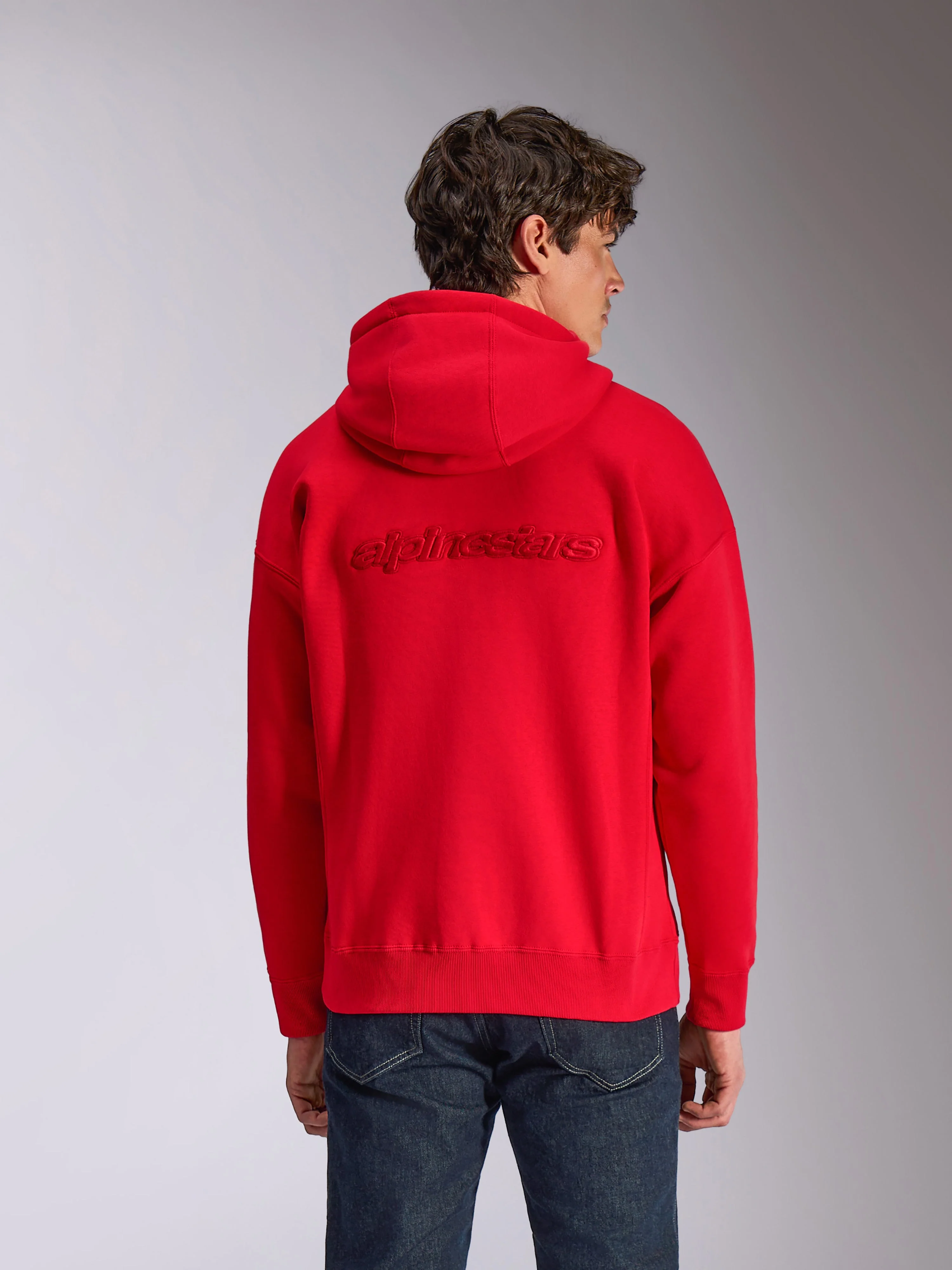 Felpa Con Cappuccio Emergent Oversized - Image 3