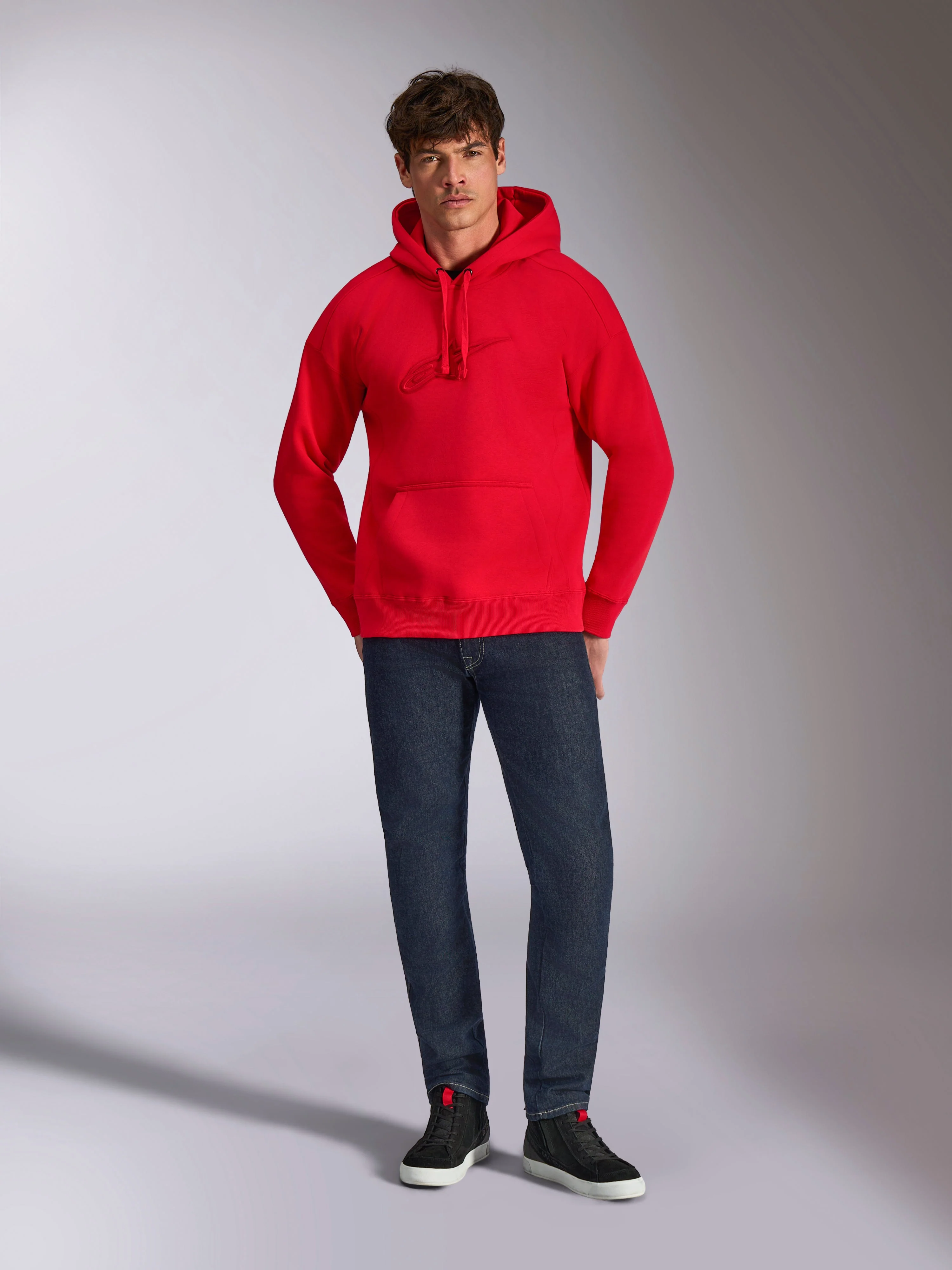 Felpa Con Cappuccio Emergent Oversized - Image 4