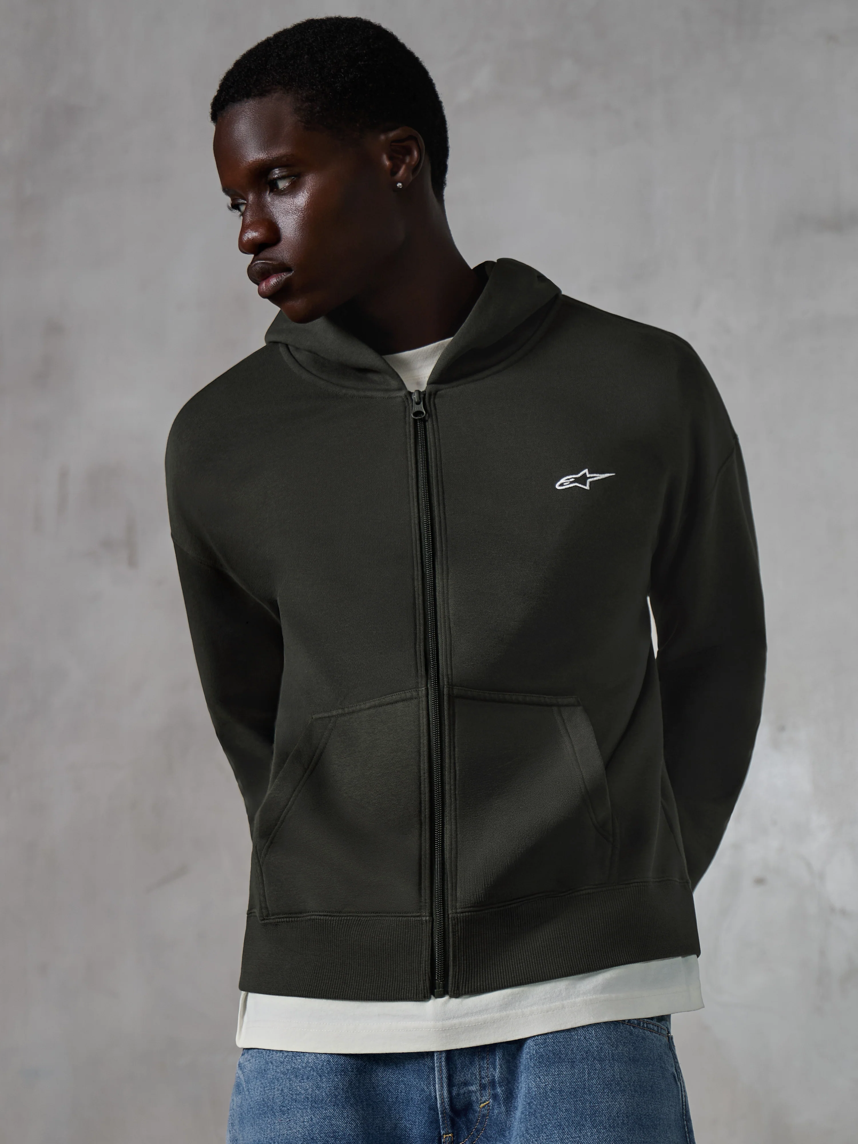 Felpa Con Zip Essentials Ageless - Image 4