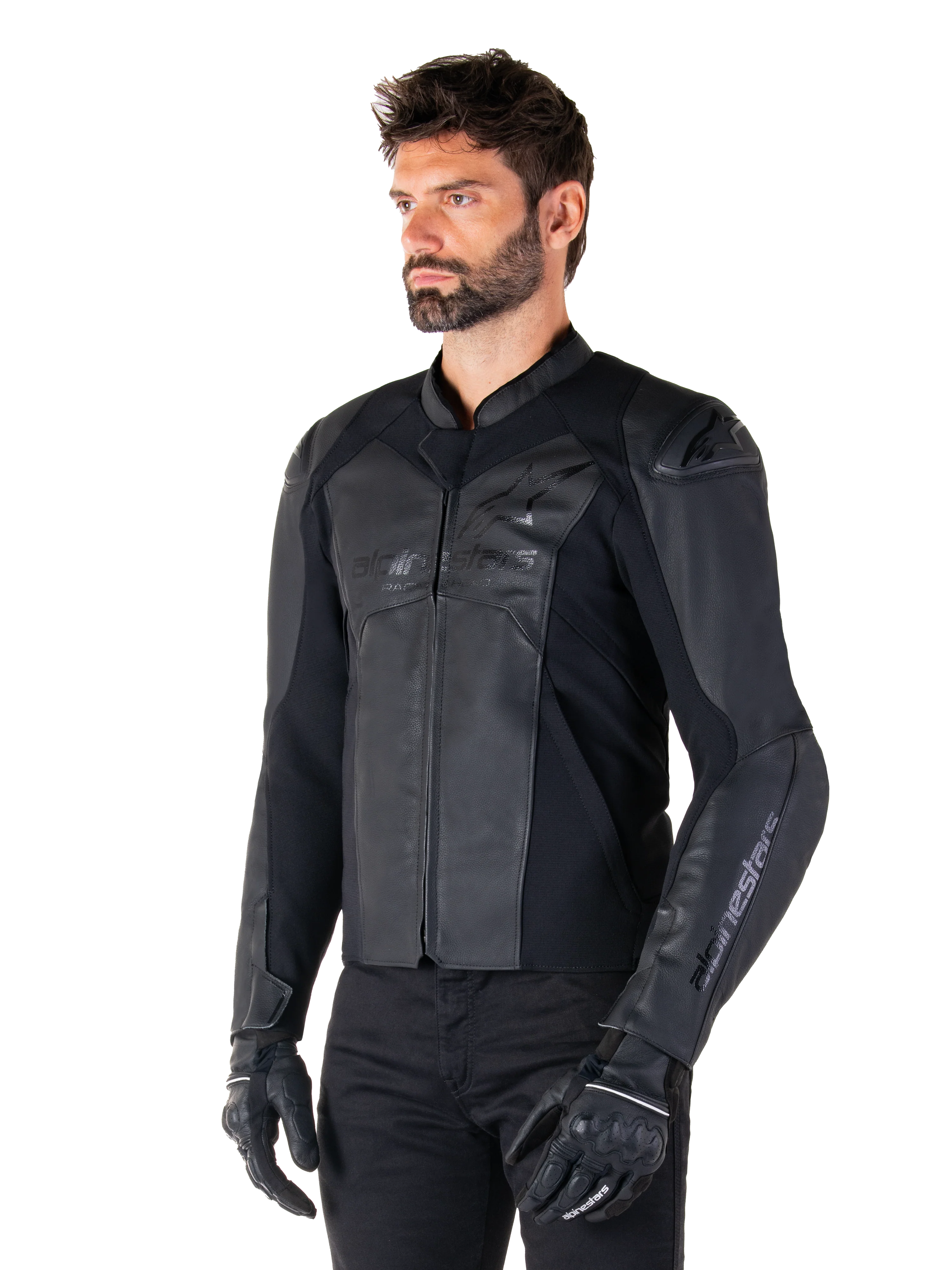 Giacca In Pelle Faster V3 - Image 3