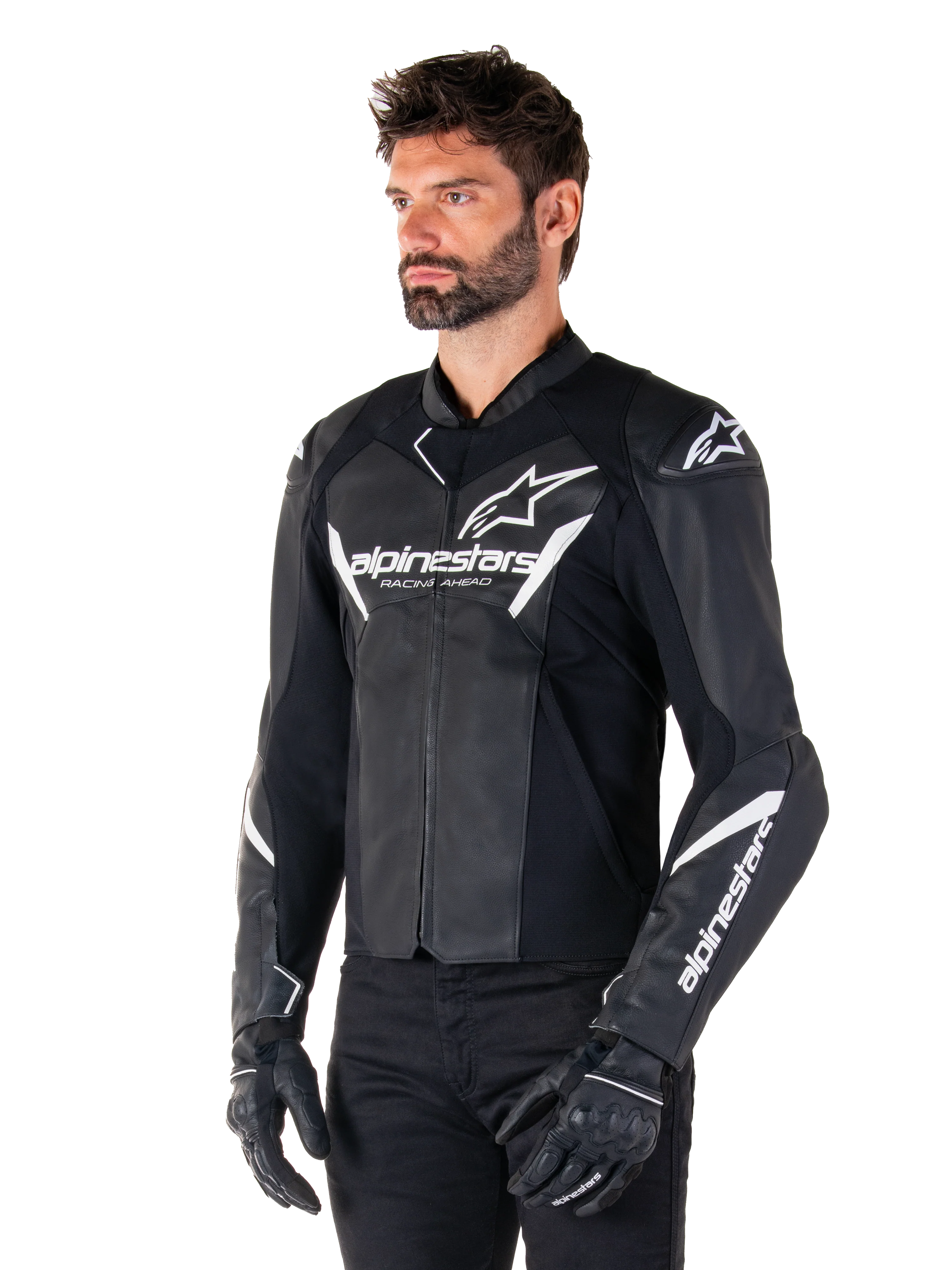 Giacca In Pelle Faster V3 - Image 3