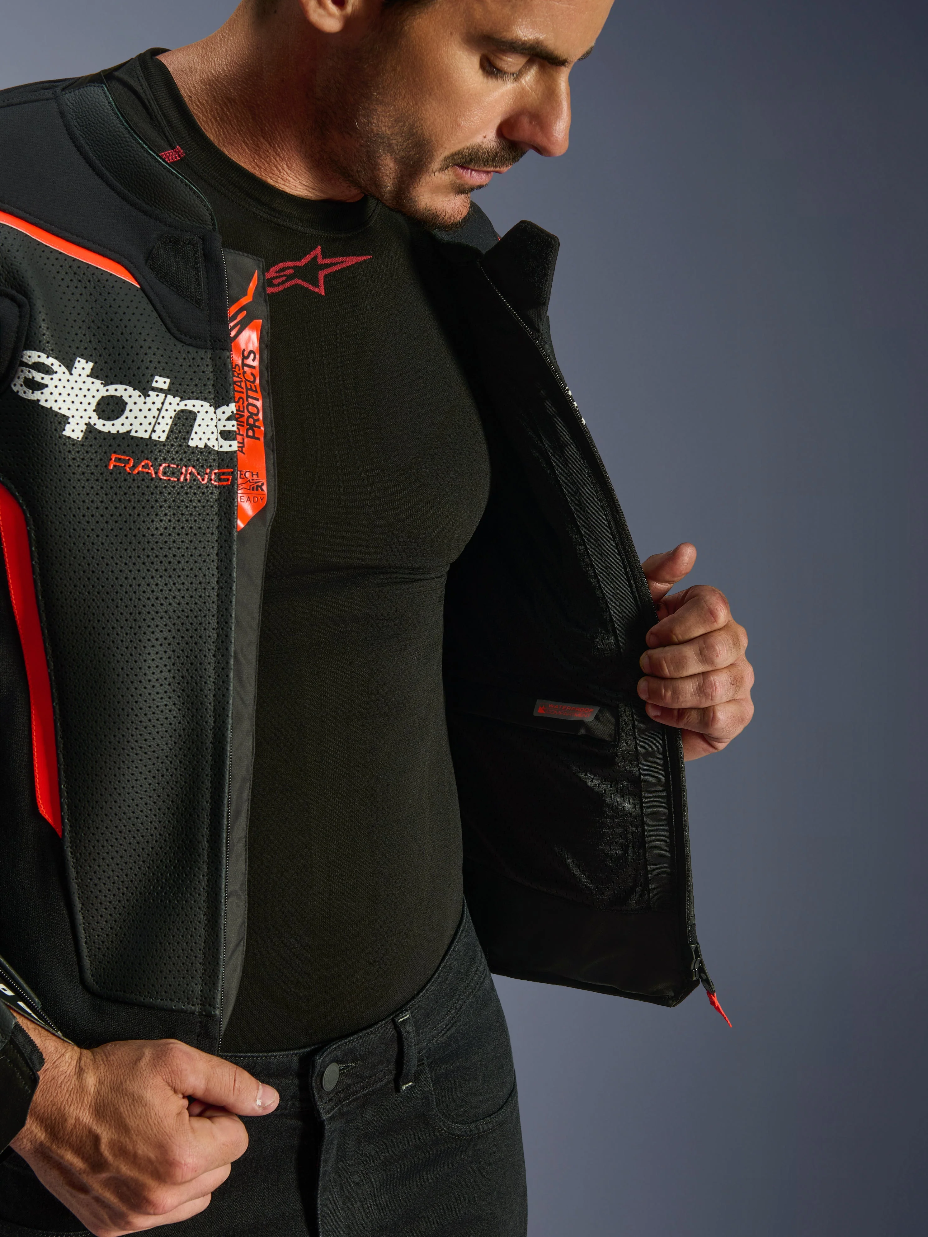 Giacca In Pelle GP Force V2 Air - Image 14