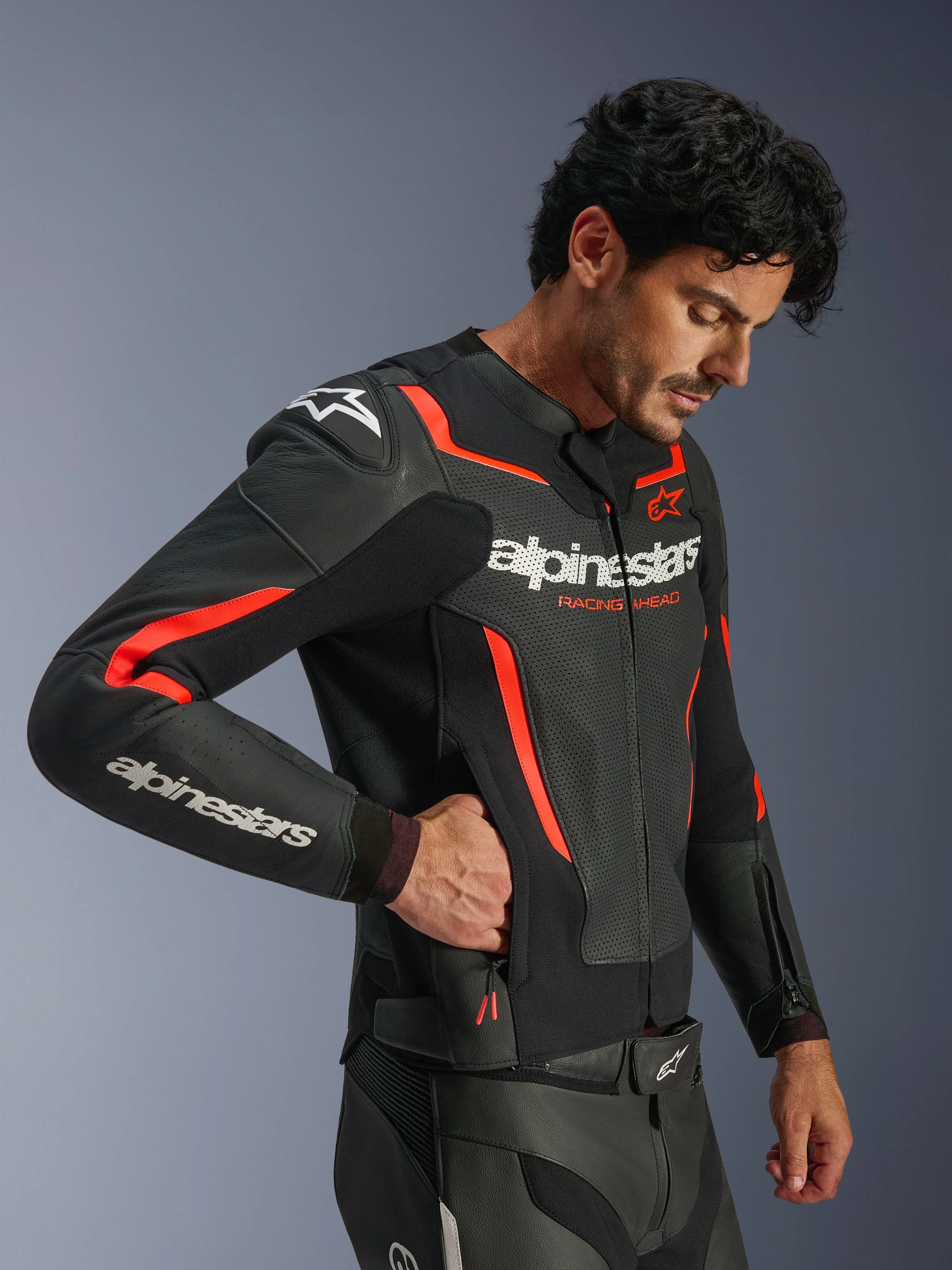 Giacca In Pelle GP Force V2 Air - Image 15