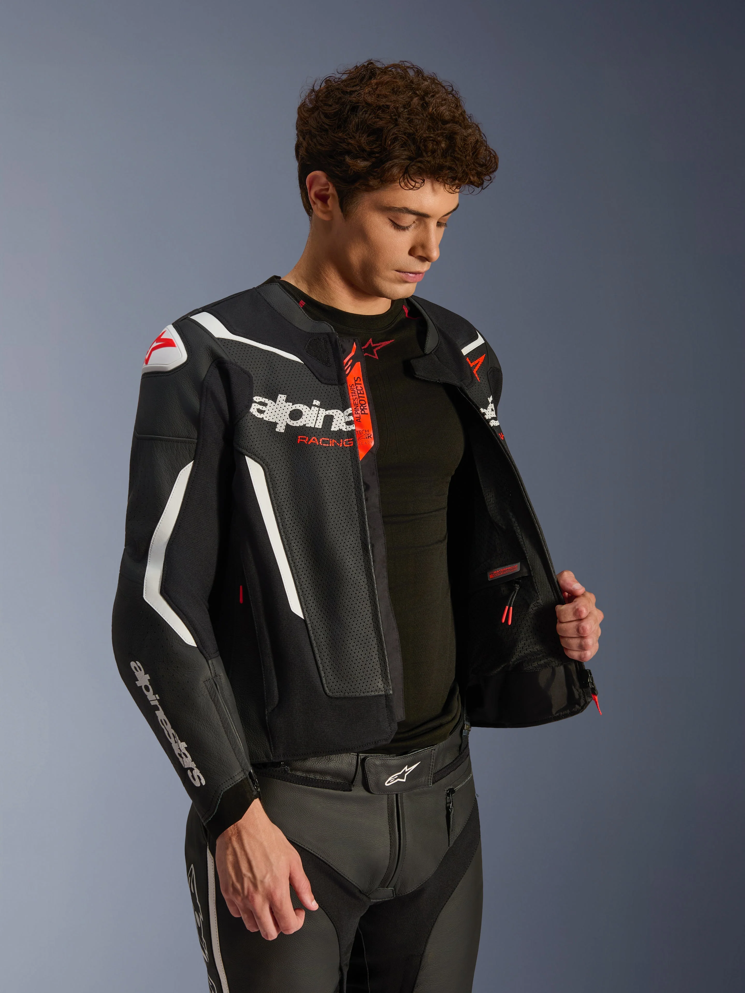 Giacca In Pelle GP Force V2 Air - Image 6
