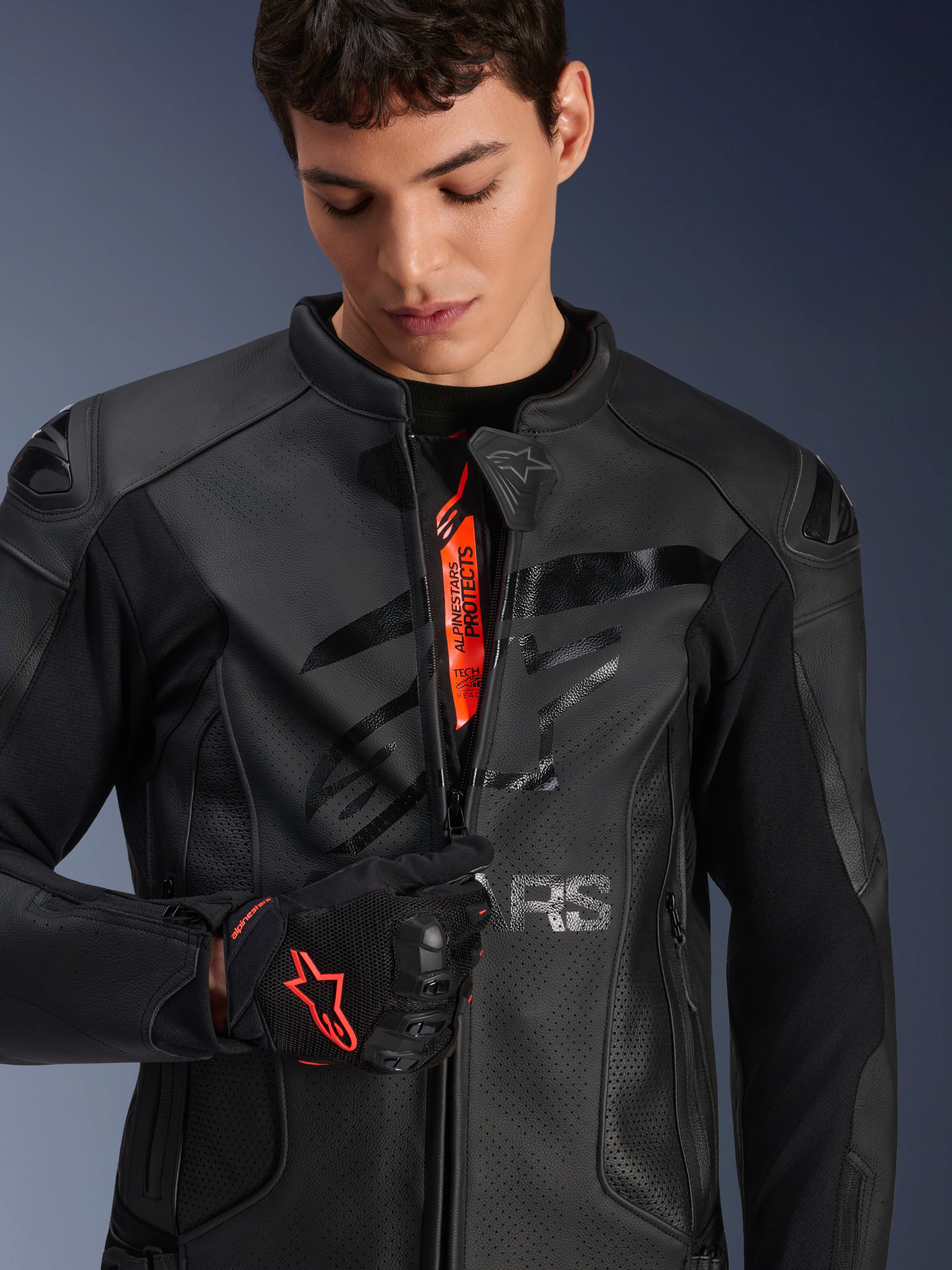 Giacca In Pelle GP Plus R V4 Airflow - Image 10