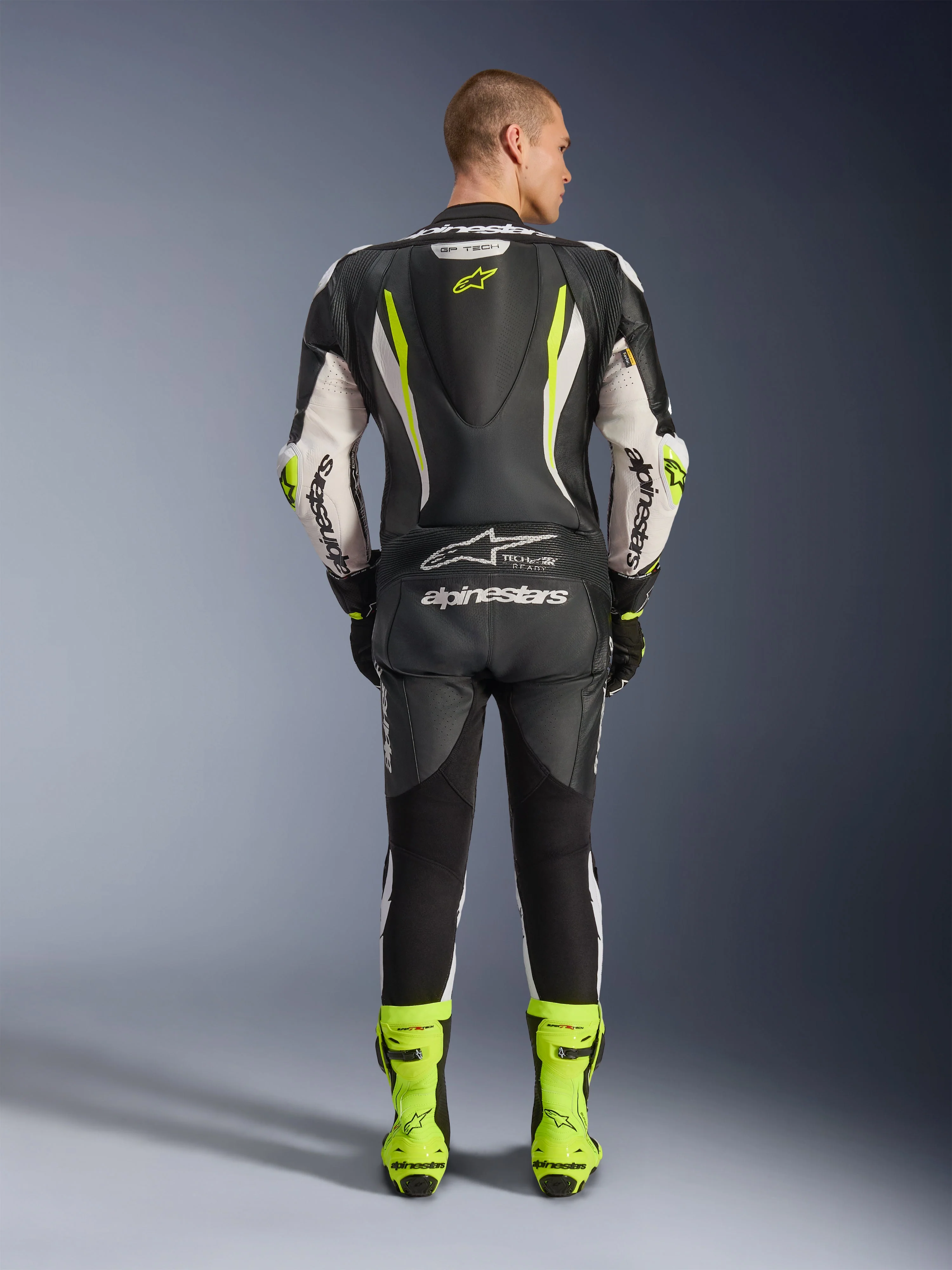 Tuta In Pelle GP Tech V5 1 Pezzo - Image 4