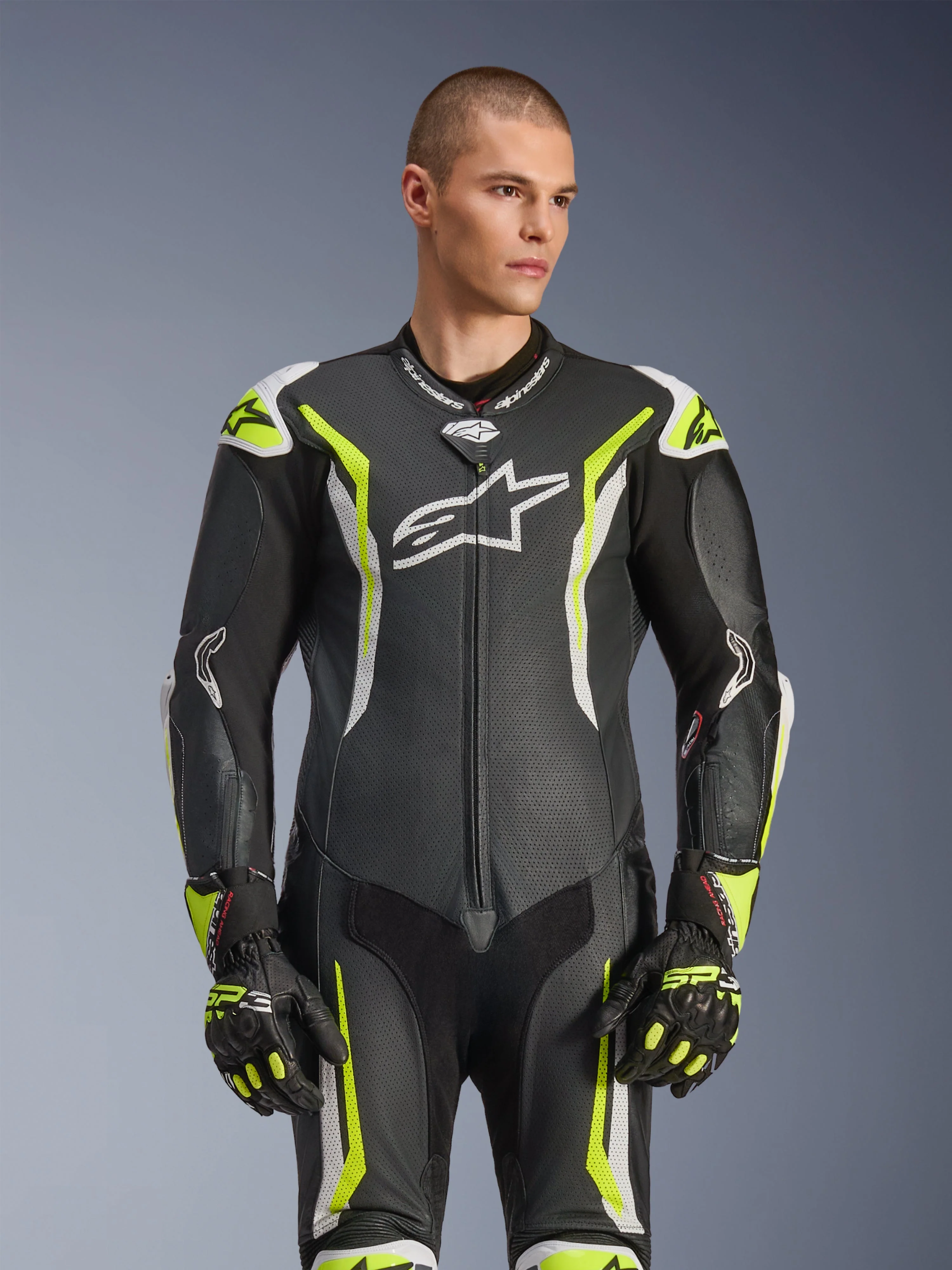 Tuta In Pelle GP Tech V5 1 Pezzo - Image 6