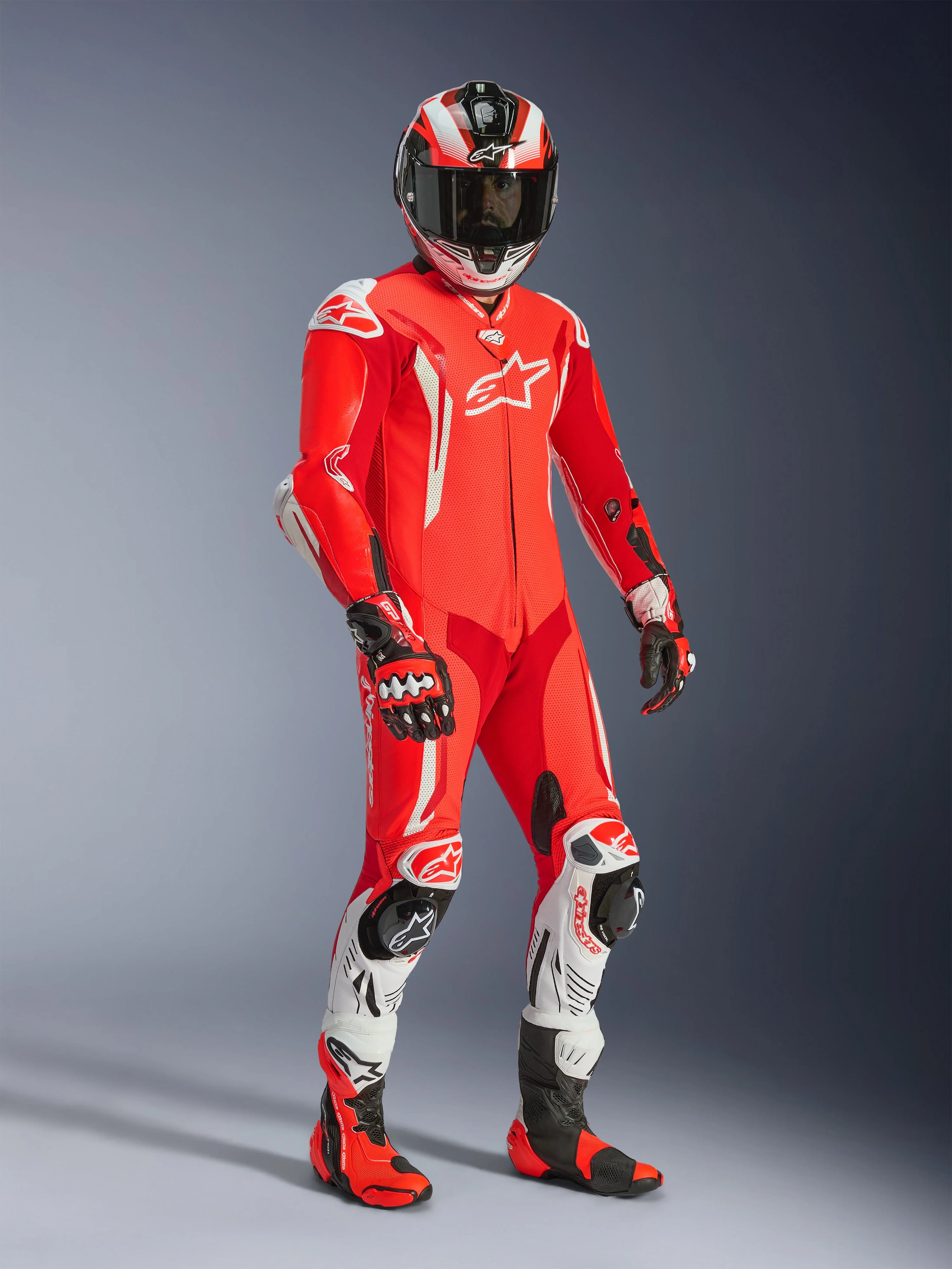 Tuta In Pelle GP Tech V5 1 Pezzo - Image 6
