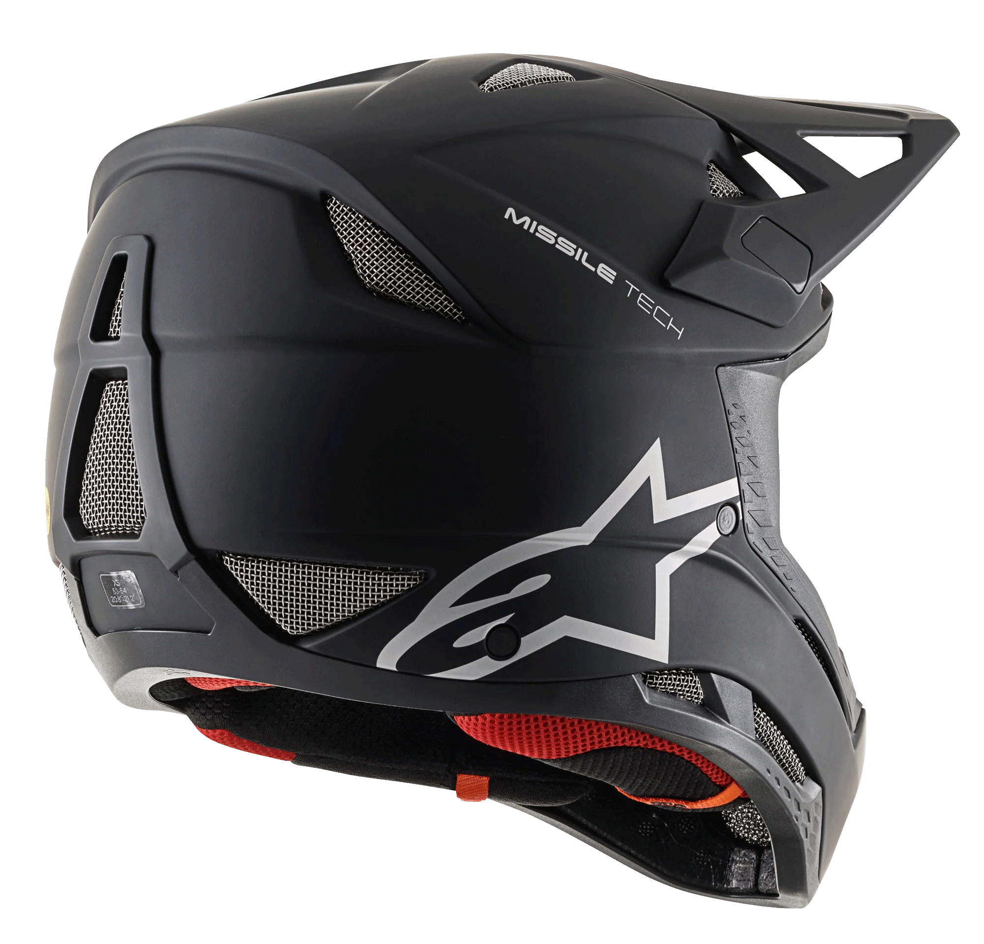 Casco Missile Tech Solid Black Matt - Image 2