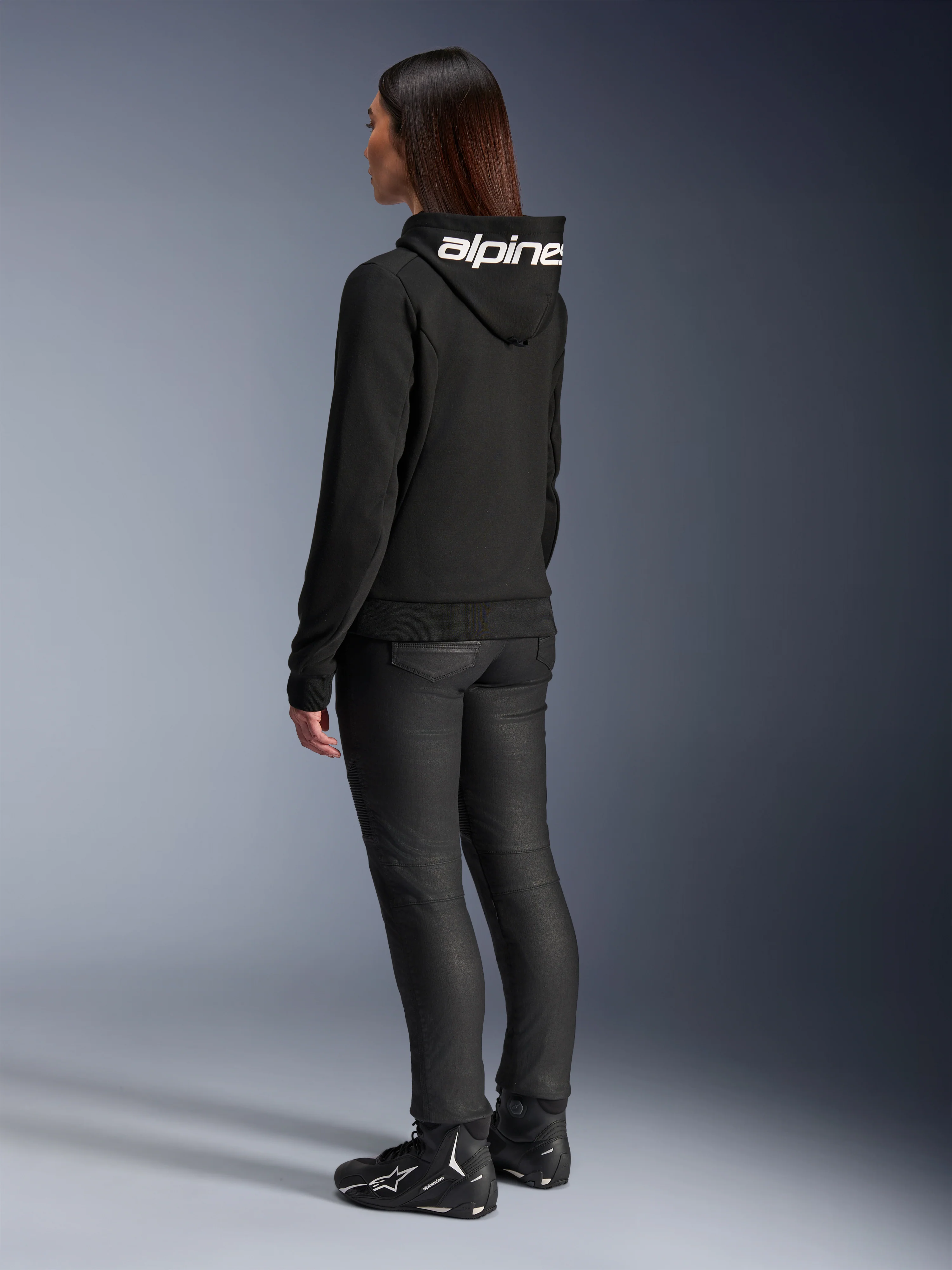 Felpa Con Cappuccio Stella Chrome V2 Sport - Image 4