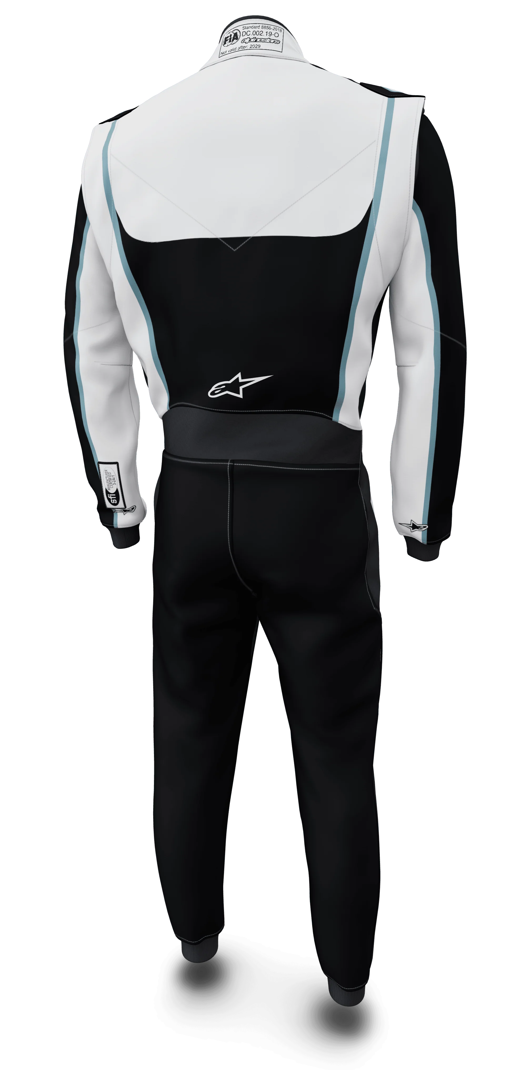 Tuta Custom Lunghezza Adattata Tech Vision V3 - FIA - Image 2