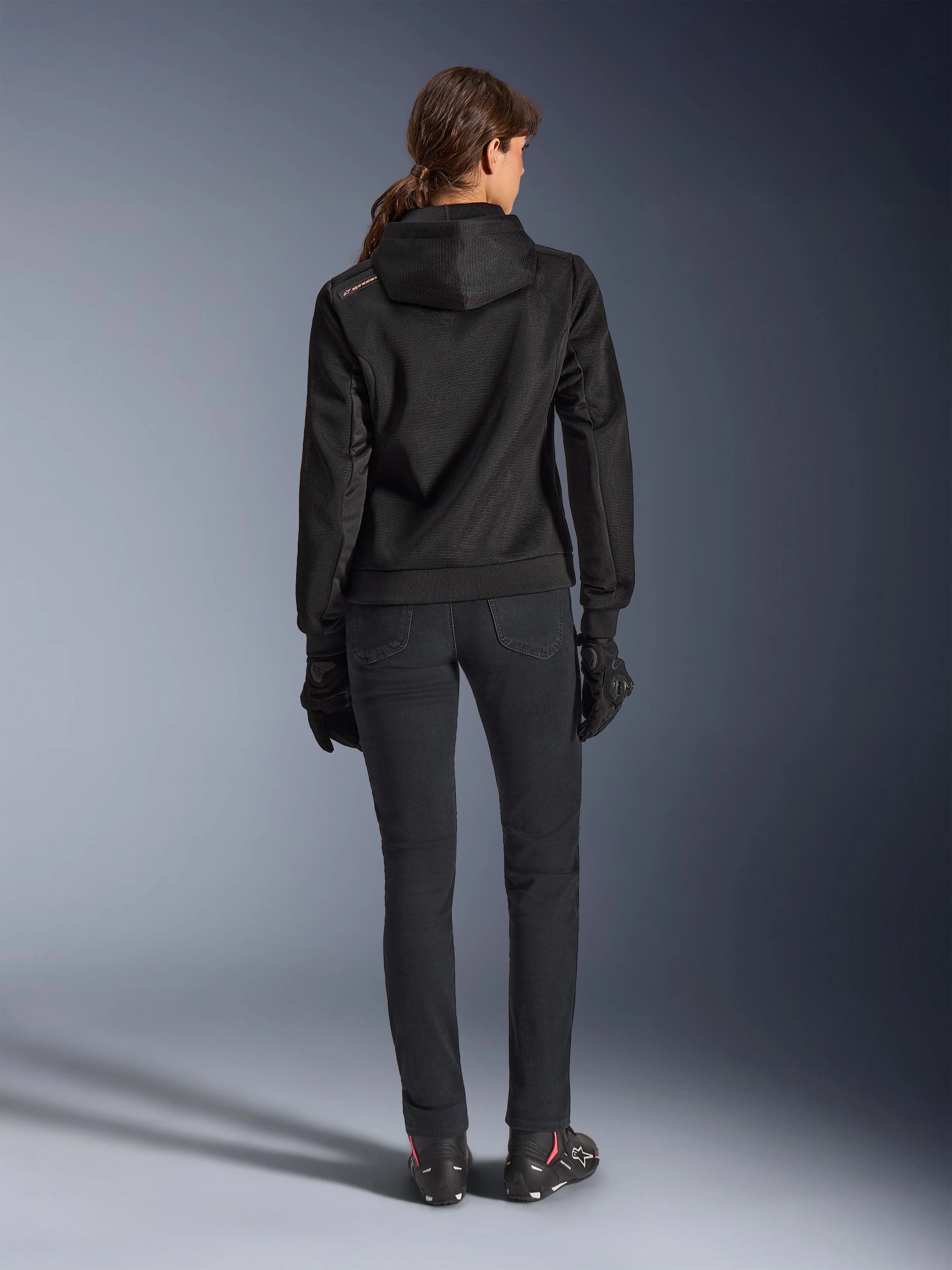 Felpa Con Cappuccio Stella Chrome Superairflow Donna - Image 5