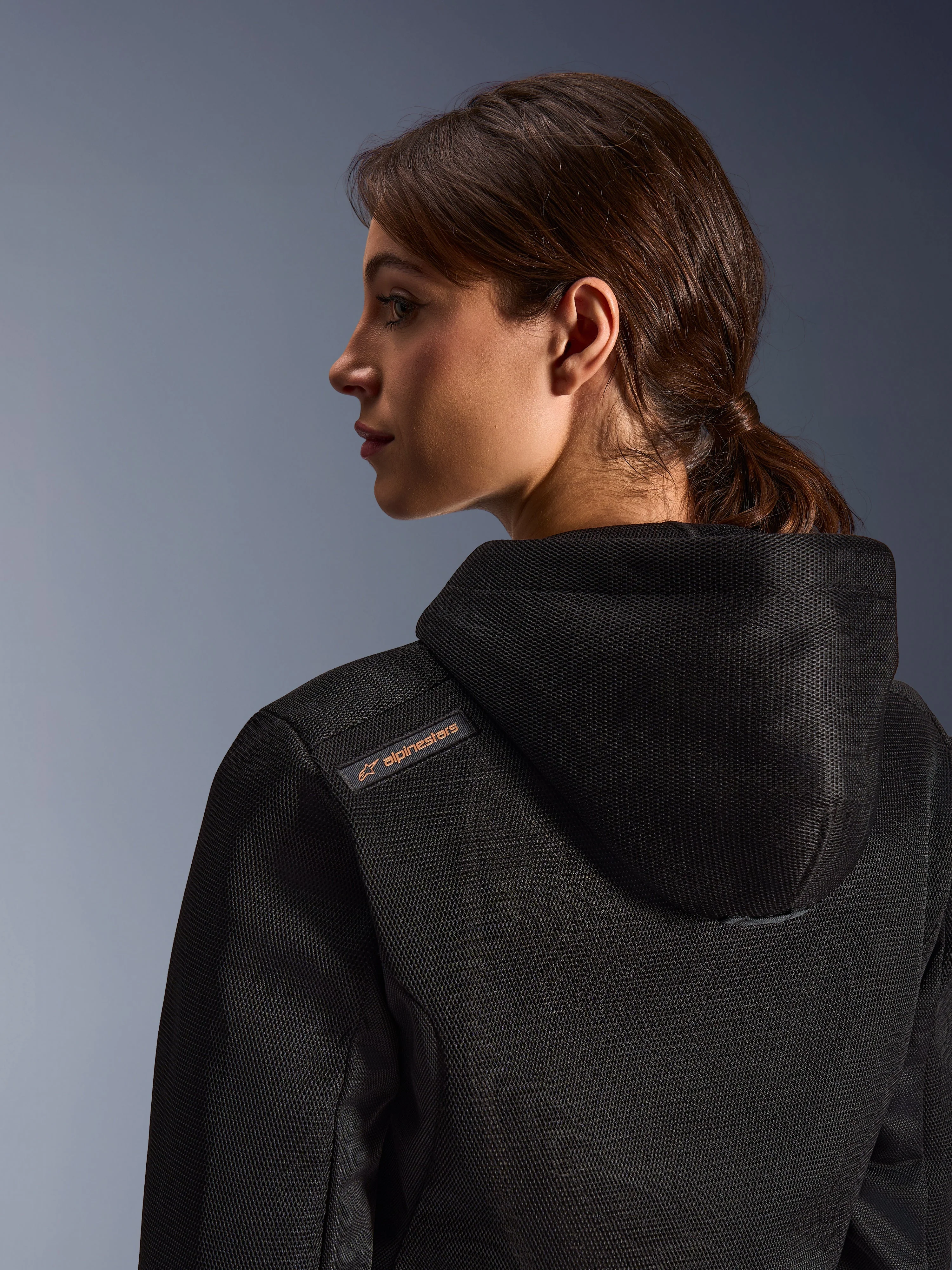 Felpa Con Cappuccio Stella Chrome Superairflow Donna - Image 8