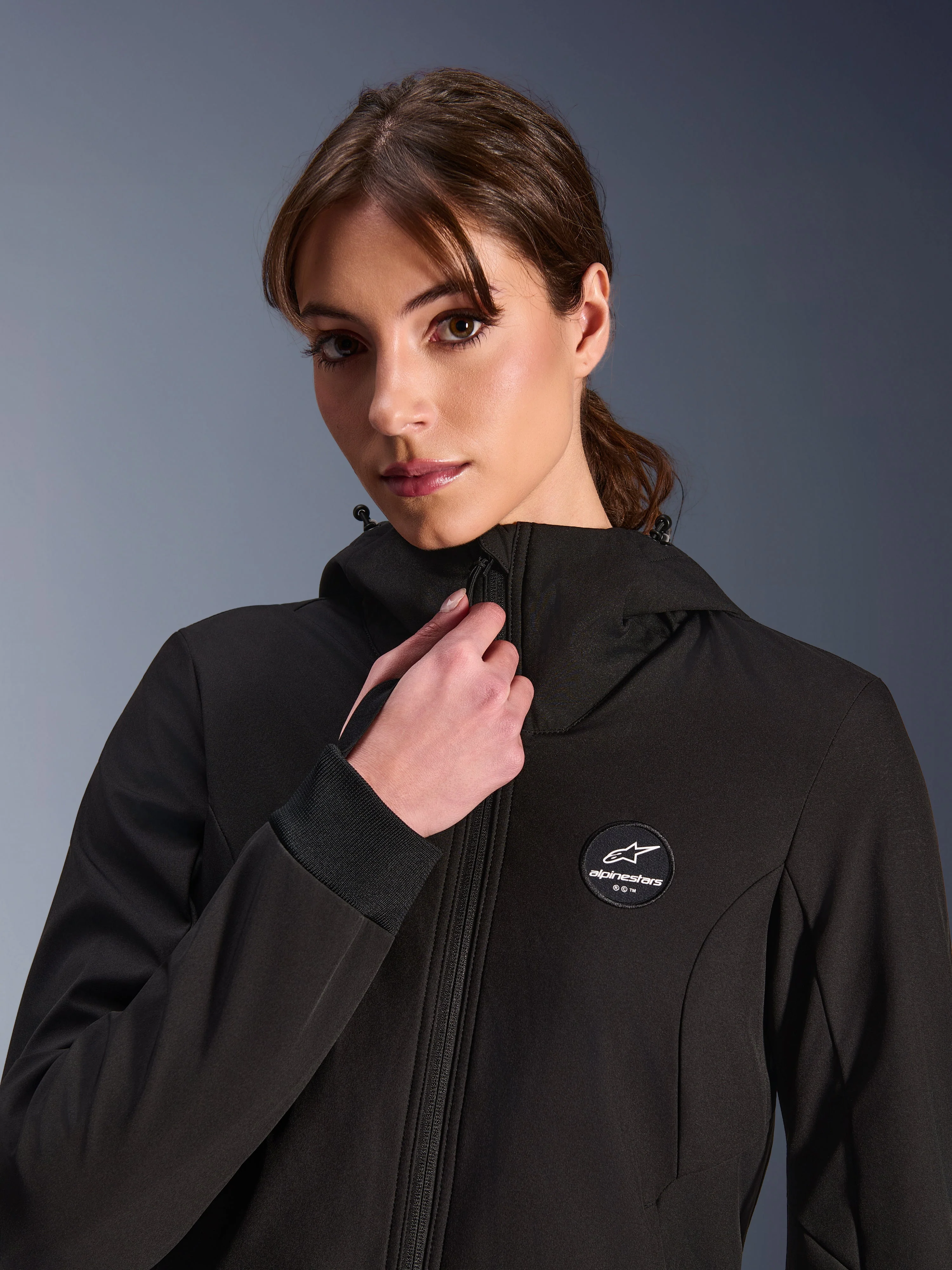 Felpa Con Cappuccio Stella Radium Tech Donna - Image 8