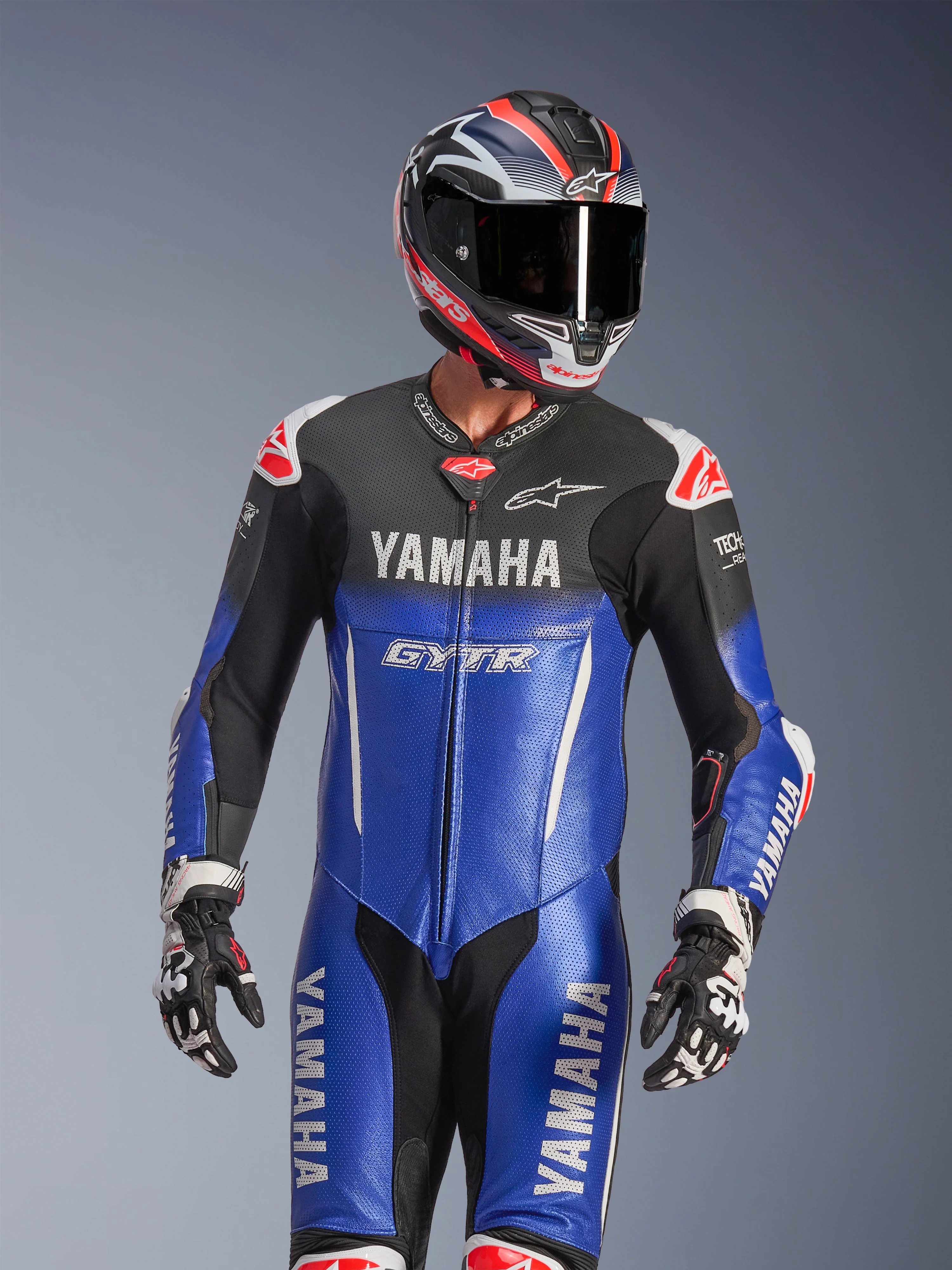 Tuta In Pelle Yamaha GP-R7 1 Pezzo - Image 4