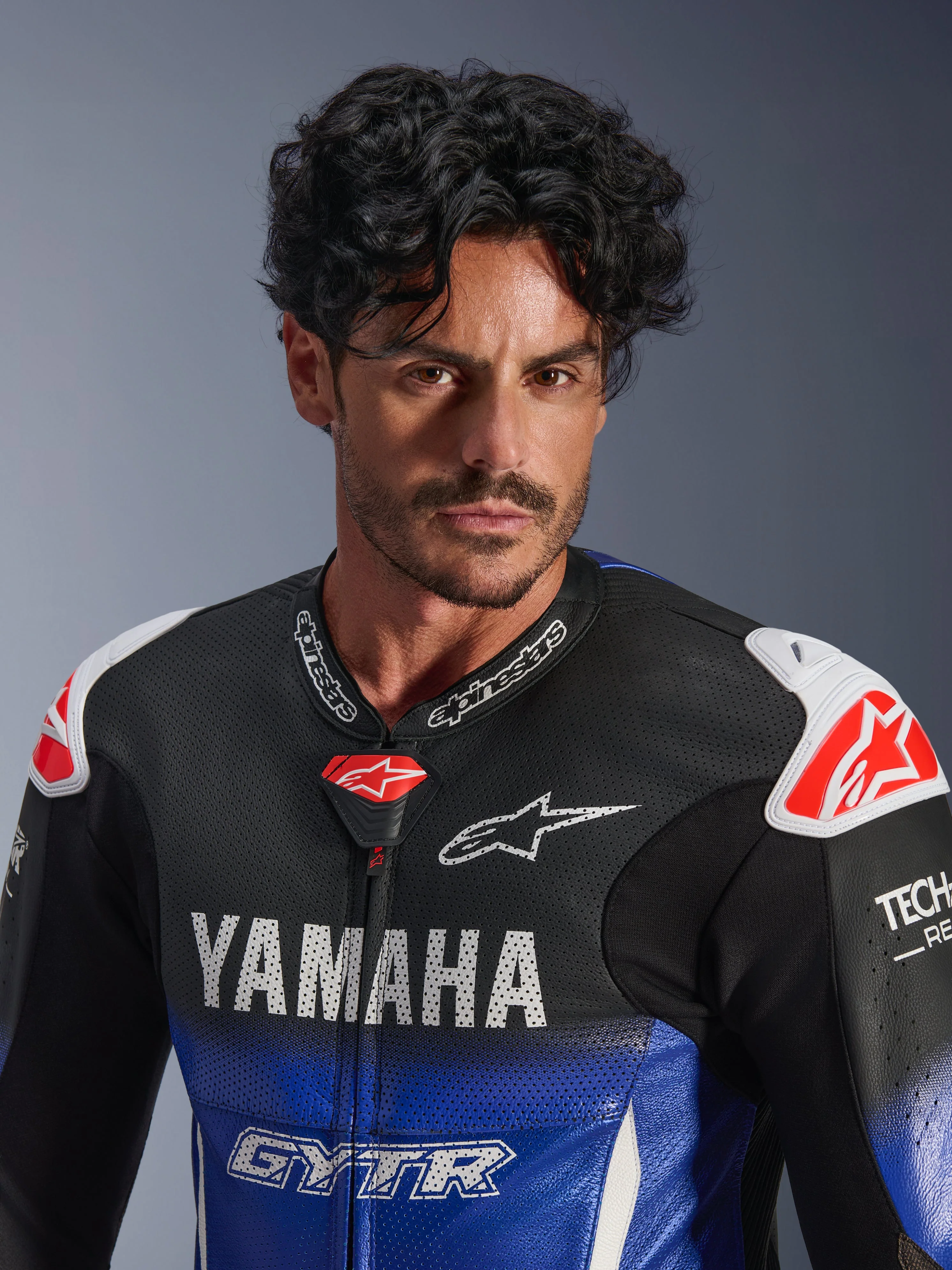 Tuta In Pelle Yamaha GP-R7 1 Pezzo - Image 6