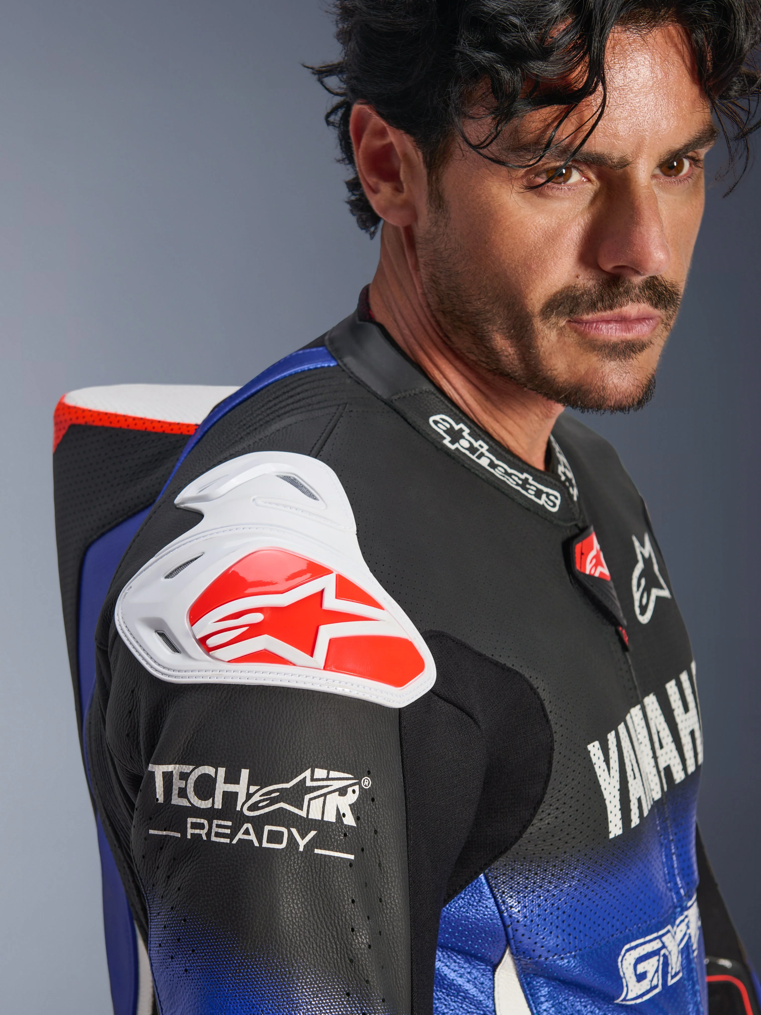 Tuta In Pelle Yamaha GP-R7 1 Pezzo - Image 8